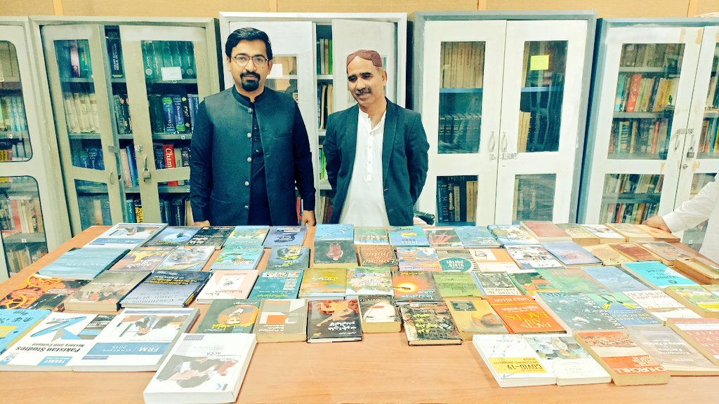 We extend our heartfelt gratitude to <a href="/EngrSrd/">Sanjay Raja</a> and <a href="/PartabShiwani/">Partab Shivani</a> for their generous contribution to the library of Sadique Faqeer Boys Degree College, Mithi. Your support means a great deal to us, and our students will always remain thankful for this thoughtful gift.