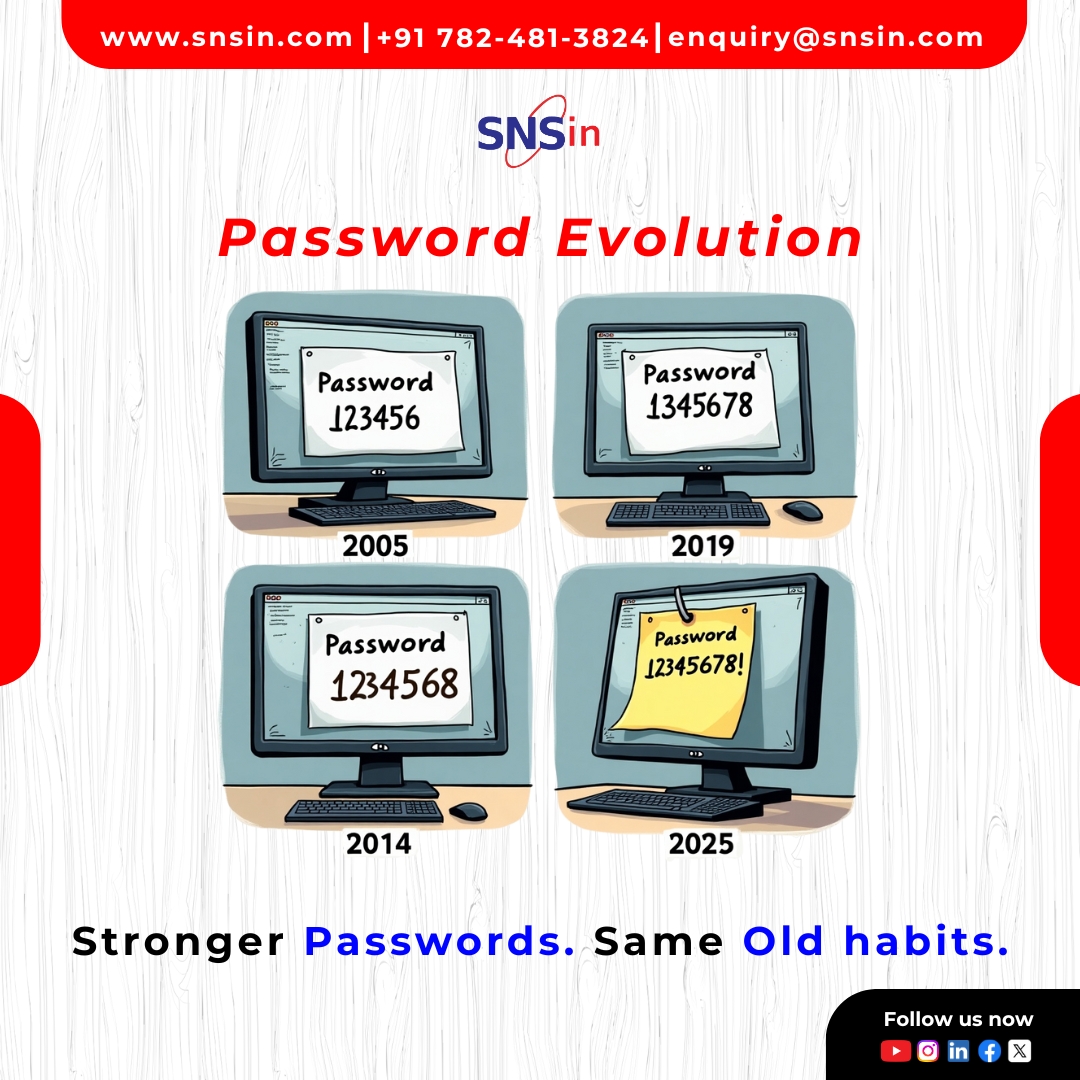 SolutionsSecure's tweet image. Admit it... we’ve all been there! 🙈

From 123456 in 2005 to 12345678! 

In 2025, we like to call this &quot;minimal effort evolution.&quot; 😂 

Let’s get serious about security this year! 🔒

#CyberSecurity #PasswordFail #Relatable #TechHumor #OnlineSafety #SNS #InternetSecurity