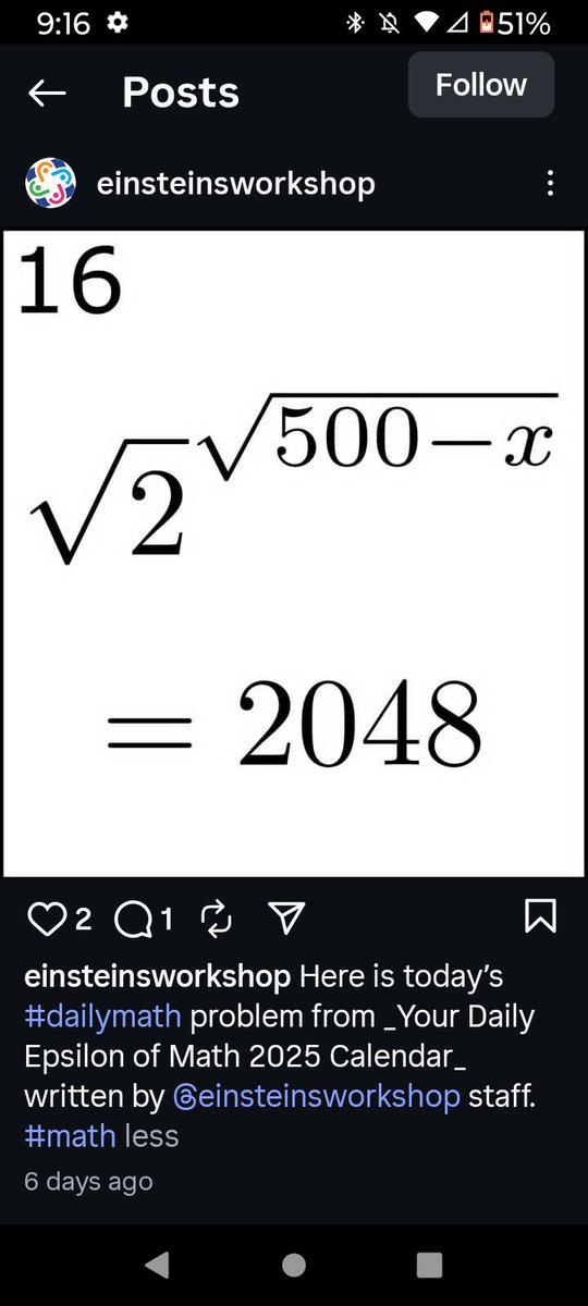 JimmySolvesMathProblems(JSMP) tweet media