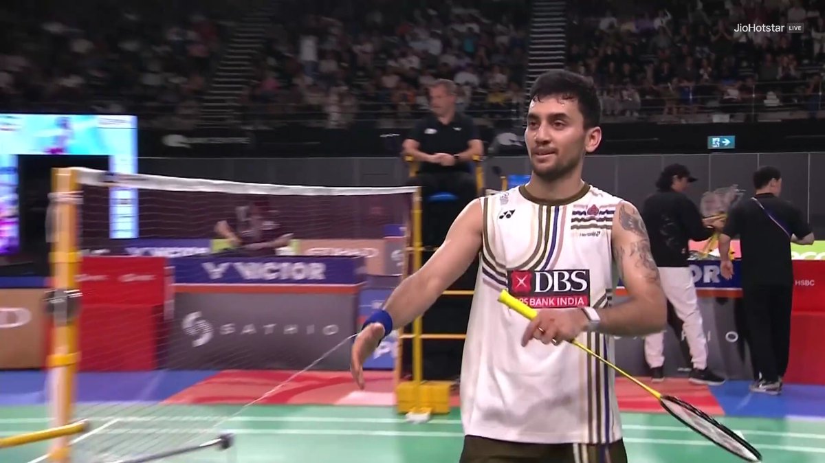 SportsArena1234's tweet photo. FINAL BOUND! LAKSHYA SEN DELIVERS A MASTERCLASS!

🔥🔥🔥🔥🔥🔥🔥❤️💙

In an insane match Lakshya Sen defeated WR 6 Chou Tien Chen 17-21, 22-24, 21-16 to reach the Finals of Australia Open

2nd Final for Lakshya this year

Saved 3 match points in the 2nd game 

💙❤️🔥🔥🔥