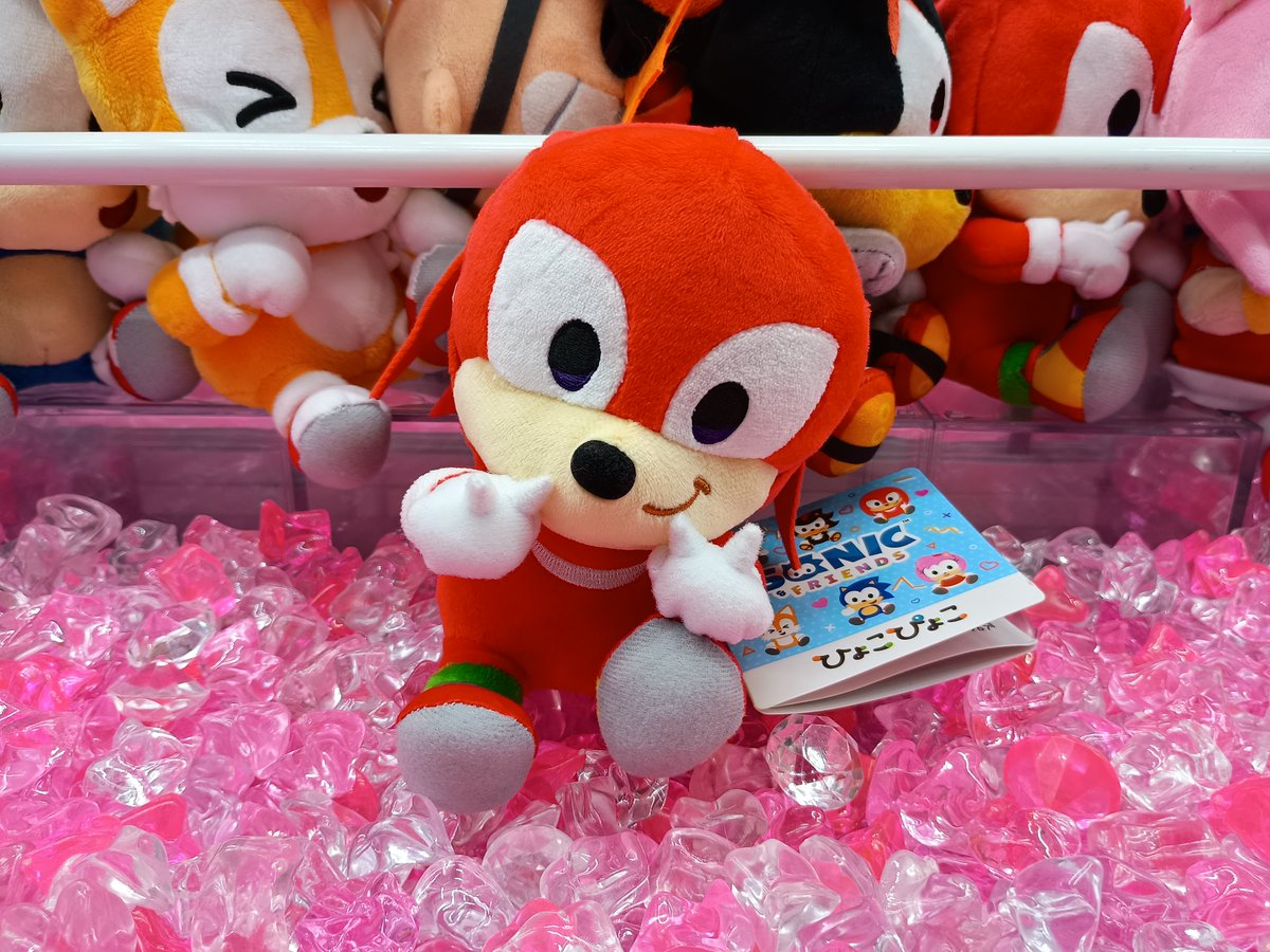 SONIC&FRIENDSひょこぴょこぬいぐるみ 全6種 SONIC&FRIENDSひょこ