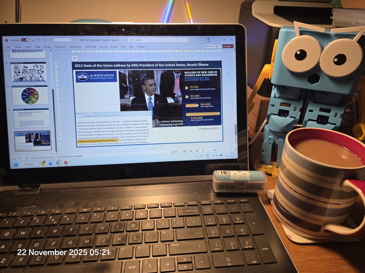 TsuiAllen's tweet image. Good #morningmugshot Think @debsybear @dare_richard and @OonaghKelleher are all up and about already based on my timeline activity. Off to @crestem_kcl MA STEM Education Dissertation students presentations gathering later today. Happy Saturday one and all!