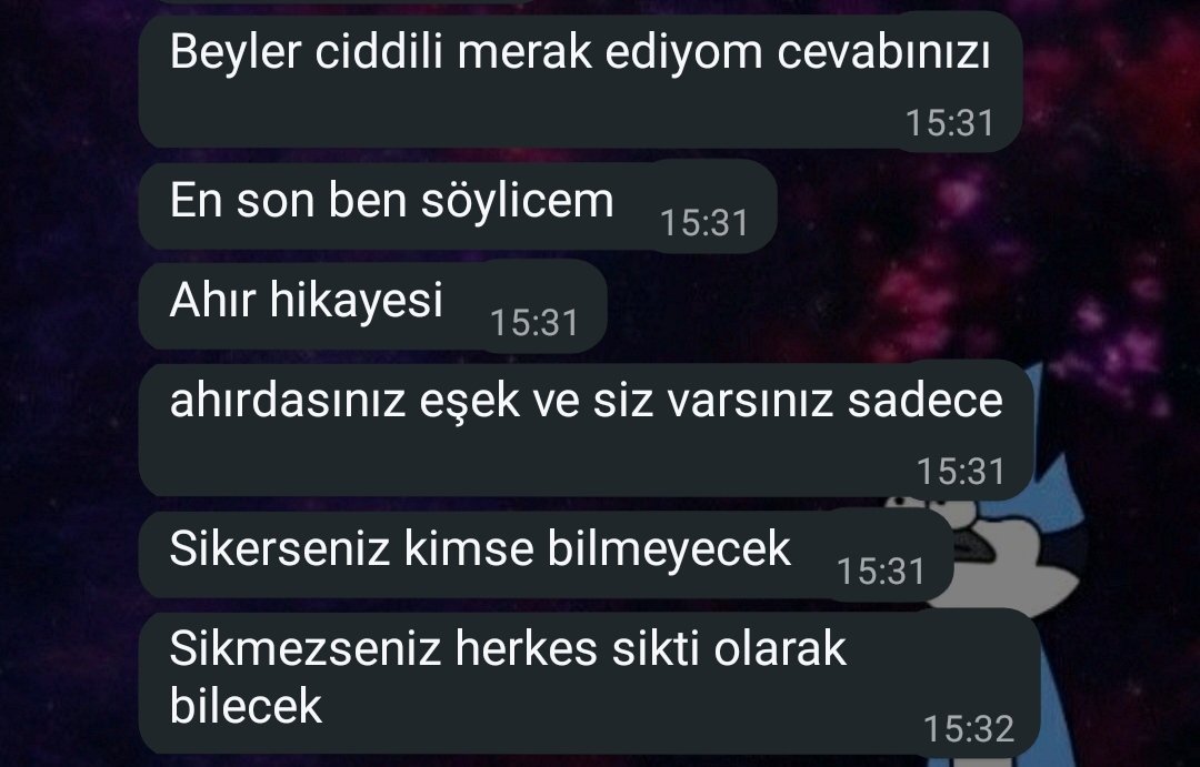 Milletin karılı kızlı dmleri ifşaları yayınlanırken bize gelen mesajlar