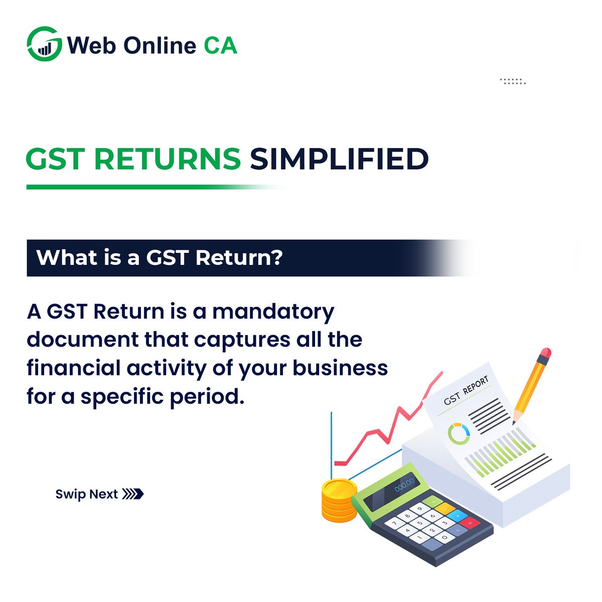 Webonlineca's tweet image. Protect Your Benefits! GST Filing is the Key. 🔑

Don&apos;t let missed deadlines cost you money and reputation. File your GST Returns easily with Web Online CA!

Call Us: +91 74138 26826 
Visit: webonlineca.com

#GSTReturn #Trending