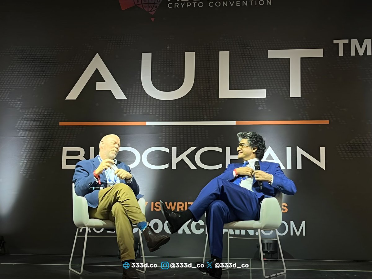 What a day for innovation! 💡 The future of finance and wellness intersected on stage at the Australian Crypto Convention 2025.

A massive thank you to everyone who joined us to hear John Conidi, Managing Director of 333D, deliver his powerful presentation on Healthcare Backed by