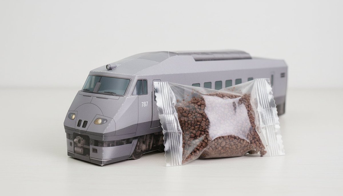 鉄道模型787系「つばめ」 787系「つばめ」1995年頃のBK3編成が入線しました。KATO 10-1615