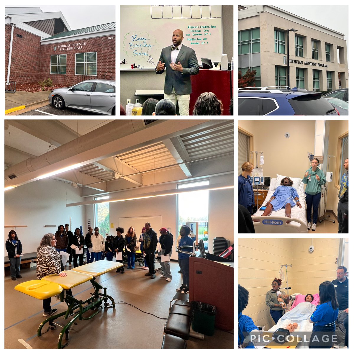 Methodist University welcomed the AOHS students today. Career exploration included O.T.,P.T., Nursing, and Physician Assistants. A new medical school is set to begin in mid 2026. Many thanks for hosting us! <a href="/educatordacas/">educatordacasWOHS</a> <a href="/JanetWoodsBlue1/">Janet Woods Blue, M.Ed</a> <a href="/cte_ccs/">CCSCTE</a> <a href="/WestoverHS/">Westoverhigh</a> <a href="/DrVernonLowery/">DrVernonLowery</a>