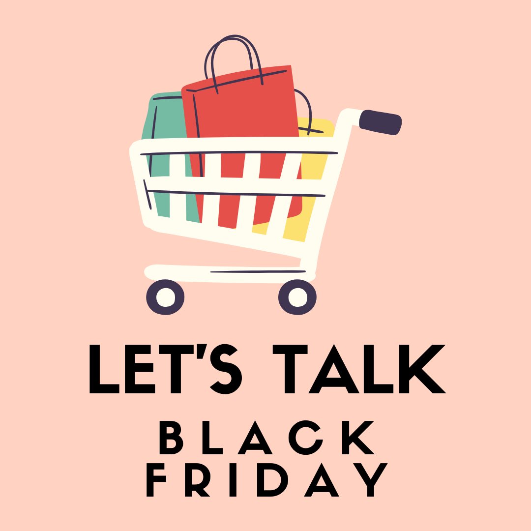 ConfideResearch's tweet image. Let's talk Black Friday shopping - do you like that now it's more of a two-week period than one day? Or do you still hold Black Friday on your calendar for your shopping day? Are you an online / in-person holiday shopper? Do you let the store move you or do you go in with a list?