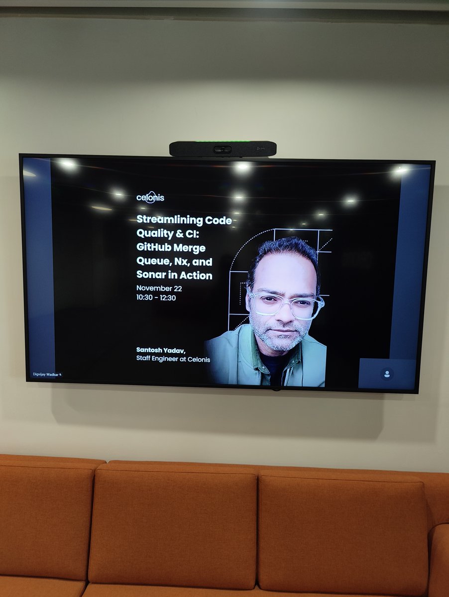 The first meetup is happening in <a href="/Celonis/">Celonis</a> India office.