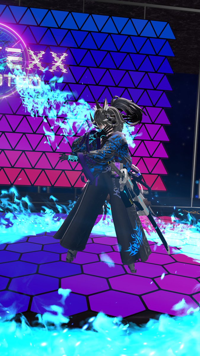 0850caress's tweet image. サイバーパンクBARイベントのVortexX初参加してきました！✨

入口からキャストさんのRPガッツリで面白いのよ！
イベント内で色々起こるのですが毎回違うらしい🤔
参加したお客さんの反応でかわることも？🤔

キャストの個々の動きやステージにも意味付けされてて勉強になりました💪
#VortexXVRC