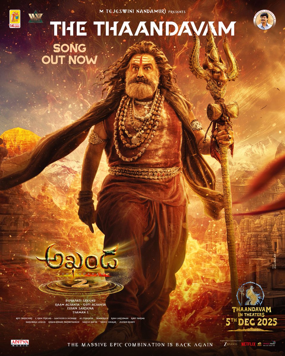 Kalyan_unoffcl's tweet image. AKHANDA TRAILER 📈 🔥🔥🔥

Babai in full flow !!

Can’t wait for the mass jathara in theaters from Dec 5th 🔥🔥

#Akhanda2SurgicalStrike