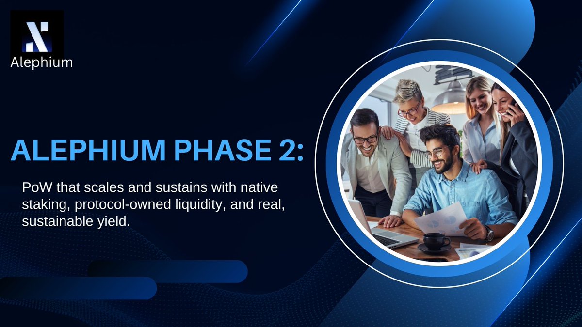 Alephium keeps proving that real innovation doesn’t need loud noise  just consistent delivery.
Phase 2 turns strong technology into real economic power.
Watch $ALPH reshape what a scalable L1 can be

#Alephium #ALPH #Crypto #Blockchain