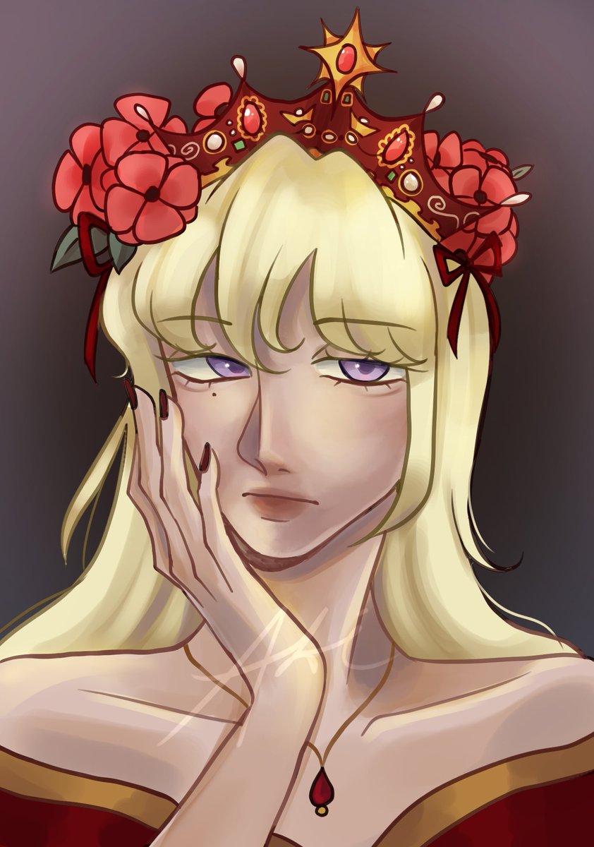 aki_suds's tweet image. #progeny fanart of malia venthyr 🌹