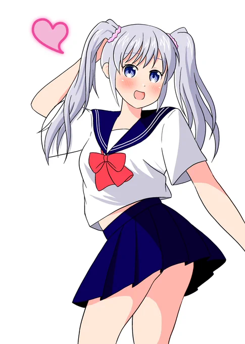 #いいツインテールの日 というわけで、いつもの後輩ちゃん貼っておきますね!!