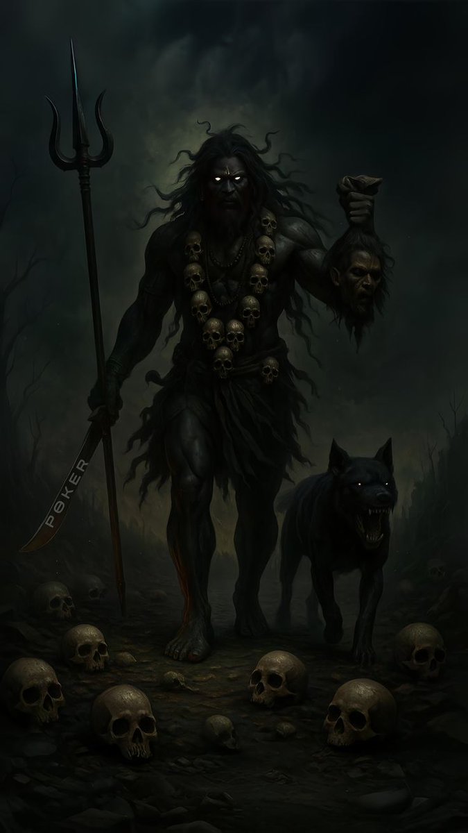 🔥The Graveyard Sadhaka and Bhairava’s Protection (Ujjain, early 1980s)🔥🔯

In a village near Ujjain, lived a sadhaka named Kishore Nath, known to follow an intense tantric path under a Naga baba. After years of mantra siddhi, he began deeper practices of kshudra puja—rituals