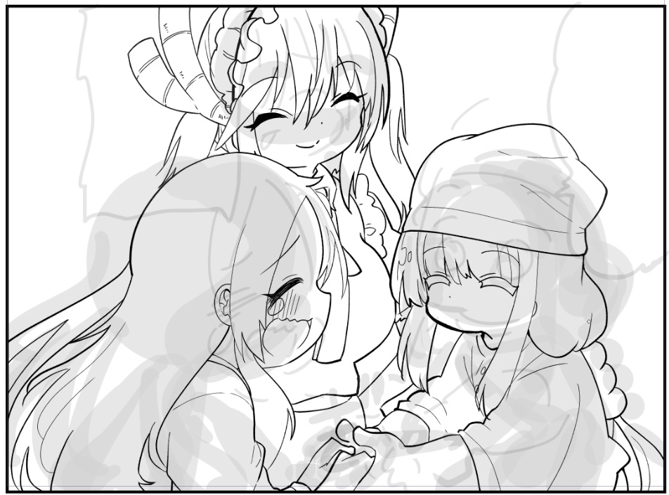 カンナの日常描いてます！久しぶりの前後編の後編！