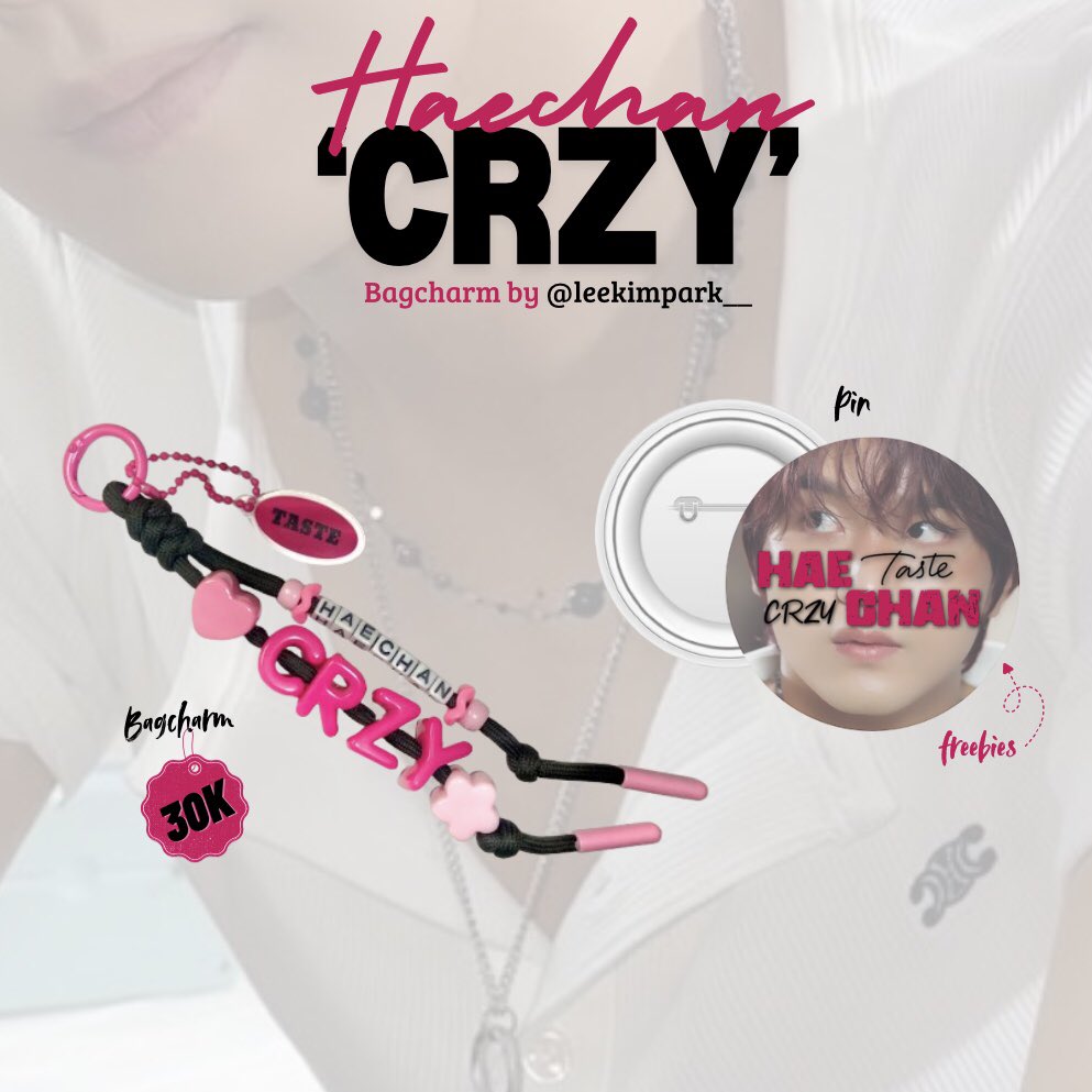 leekimpark__'s tweet photo. [OPEN PO] Bagcharm Haechan ‘CRZY’ by @leekimpark__

🗓️ Pre-Order : 24 - 30 nov 2025 
💰 Price : 30k [DP 20k] 
🔗 https://t.co/bVcN196kVh

Feel free to DM me on IG/X (@leekimpark__) if you have any question^^ 

𝑮𝑶𝑴𝑨𝑾𝑶𝒀𝑶𝑶𝑶!!!🌻💗 https://t.co/kgOtin3vNn