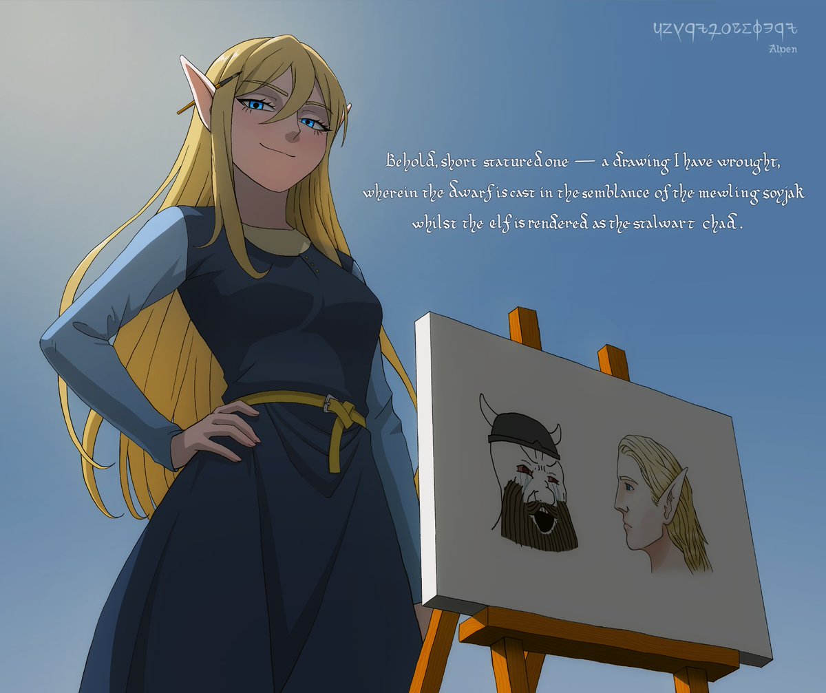 Artists show your most popular work.

I returned from the shadow realm for a silly meme war to promote a TTRPG Kickstarter and this thing I threw together in one night ended up being my most (only) popular piece so far.