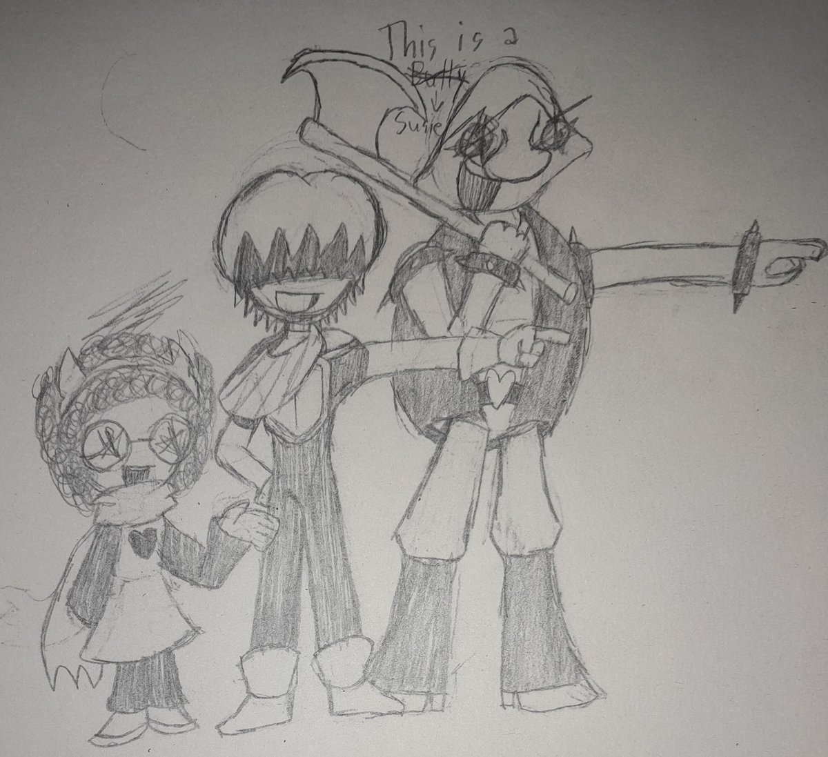 VBLuckyNumber12's tweet image. This is so peak, so I drew the Super Schoolhouse Gang

#BaldisBasics
#BaldisBasicsPlus
#BBIEAL
#Baldi
#Playtime
#Johnny
#ItsABully
#Deltarune
#Ralsei
#Krisdeltarune
#susiedeltarune
