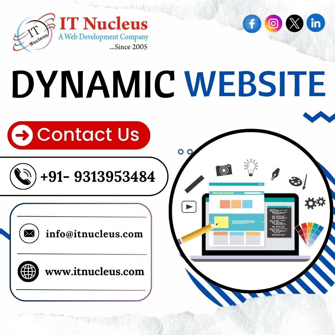 itnucleus's tweet image. Dynamic Website 🧑💻🌐
.
.
.
For More Information📱📧🌐
.......
Contact Us: +91-9313953484
Mail At: info@itnucleus.com
Please Visit: buff.ly/3SMoWtG
.
.
#webdevelopment #webdesign #website