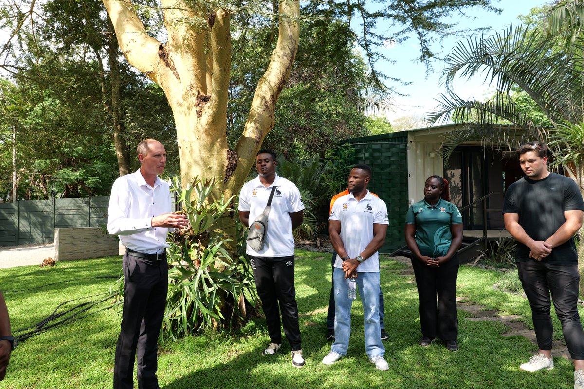 FrampolTech's tweet image. For as long as we can remember, sport has had the incredible power to unite and inspire us all. Yesterday, we had the honor of welcoming the Zimbabwe Sables to the Frampol offices. It was a privilege to spend time with these incredible athletes and show our unwavering support as…