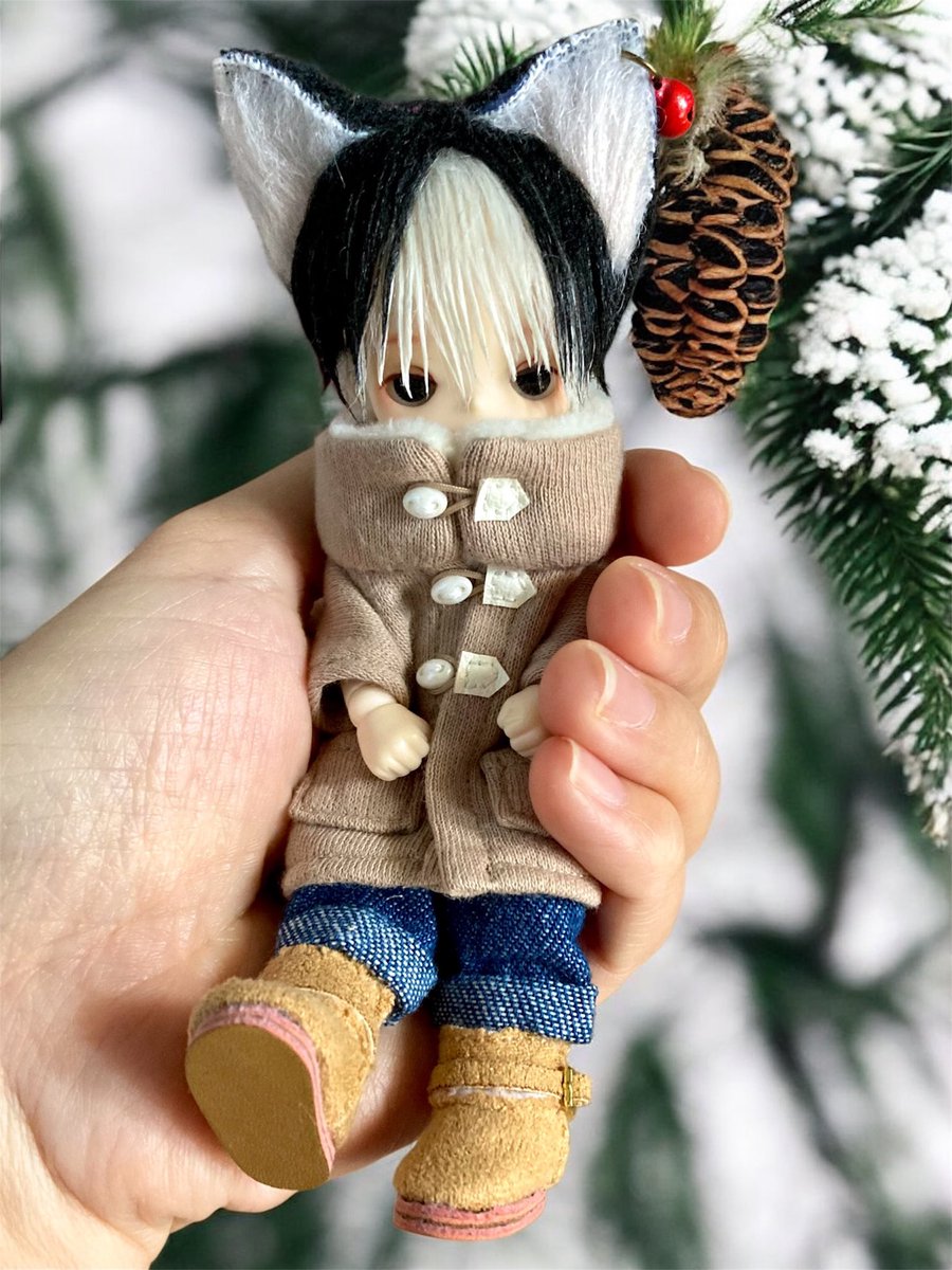 #いいニャンニャンの日
#テノリネコ #まめじ工房