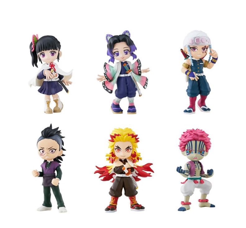 鬼滅の刃 PalVerse 鬼滅の刃 vol.2 全6種 栗花落カナヲ 胡蝶しのぶ 宇