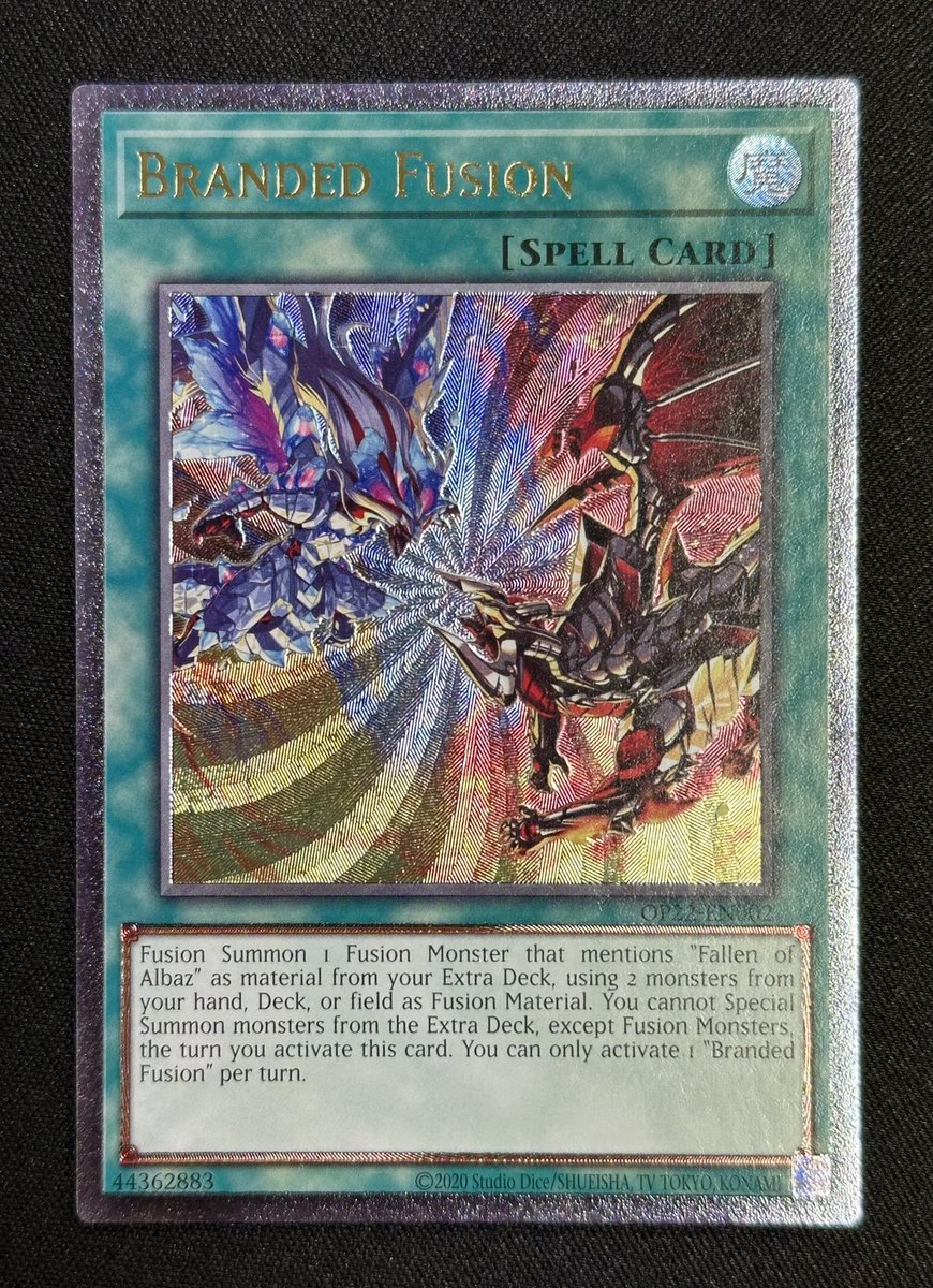 遊戯王 他言語特価】 烙印融合【EU版 レリーフ】 ￥5,980- 背信聖徒