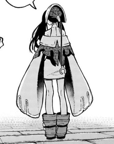 amouvve's tweet image. doll festival amo gotta be one of the best designs in the manga,,, the silhouette, the nurse details, the massive wing cape that also looks like big hands,,, her makeup and hair,,, it’s so good