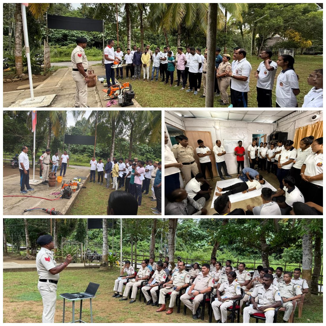 PSKatchal6290's tweet photo. Three days training course on Disaster Management & Disaster Preparedness (CSSR & MFR) at PS Katchal #DMtraining https://t.co/3AJJPCaCtl