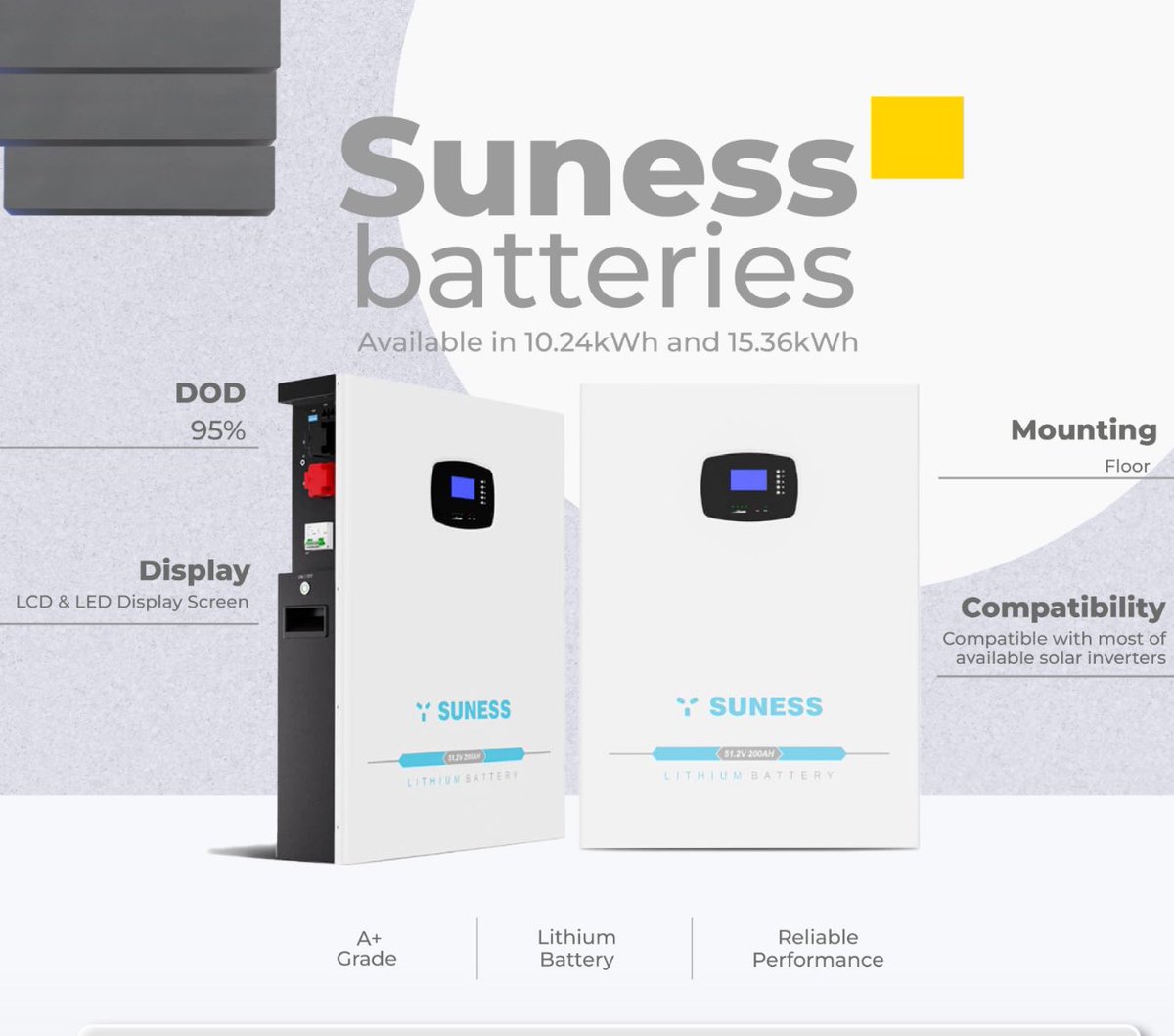 kype_computers's tweet image. Lithium solar batteries are the real deal 

Faster charging 

6000 cycles ( more than 10yrs of battery life)
Light and portable 

Contact @OffGdynamics on 0758 647 084
To get yours