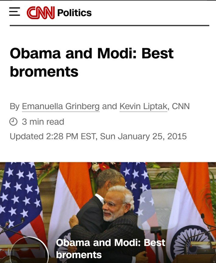 shuvankr's tweet image. These are all #ModiFans, the same Modi, who hugged @Barackobama and was hugged back by Obama for at least 465 Times .

🤣🤣🤣🤣