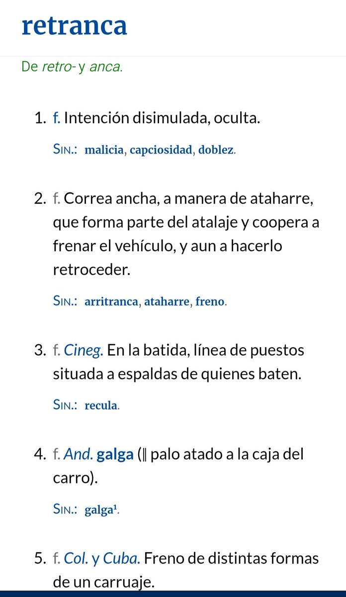 marlenfgo's tweet image. #Retranca es una #palabra esencialmente del norte. &quot;Ese comentario llevaba mucha retranca&quot; (ironía,sarcasmo sutil). Me gusta por su sonoridad y por tener tantos significados ( creo q ataharre es la primera vez q lo oigo).