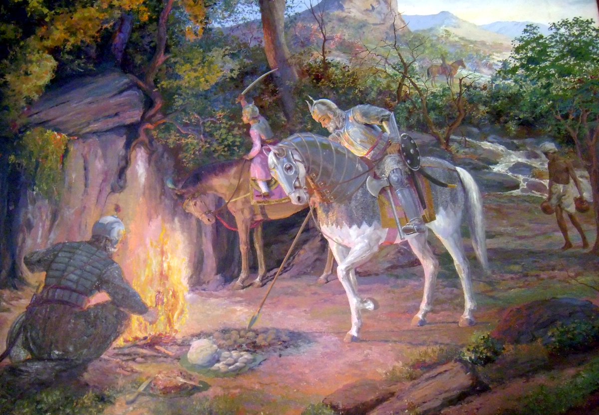 _harshitbhargav's tweet image. आठ पहर चौबीस घड़ी घुड़ले ऊपर बास 
सेलआणि स्यू सेकतो बाटी दुर्गादास

#durgadasrathore