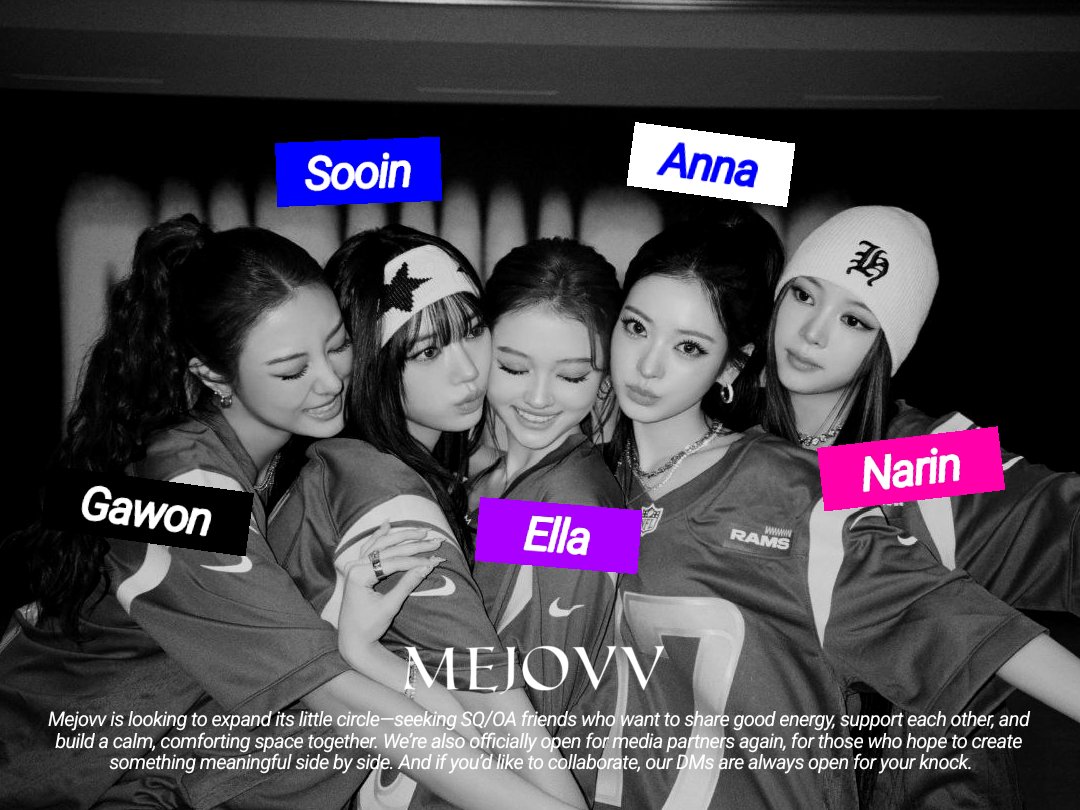 mejovv's tweet image. Attention! Help Retweet this tweet, 𝗠𝗲𝗷𝗼𝘃𝘃 open for 𝗠𝗲𝗱𝗽𝗮𝗿𝘁 again and we’re also looking for SQ/OA mutuals who’d love to build a gentle, friendly connection with us. 🪄✨️