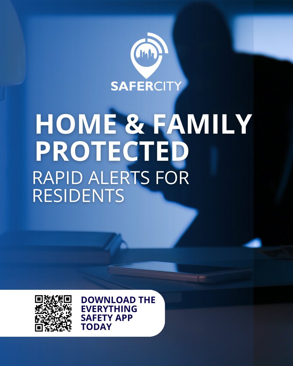 SafercityZA's tweet image. Even in gated communities, threats happen fast. Everything Safety App enables residents to trigger discreet alerts instantly, notifying emergency teams and ensuring rapid intervention to protect families.
Download The Everything Safety App: safercity.co.za/safercitypanic…