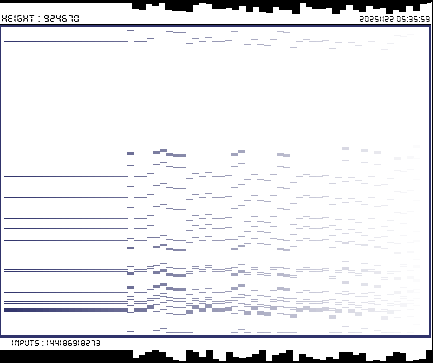 r_topisto's tweet image. #computerart #creativecoding #generativeart :
#bitcoin #blockchain 
LAST Block, Height : 924670
[ See more on topisto.net ]