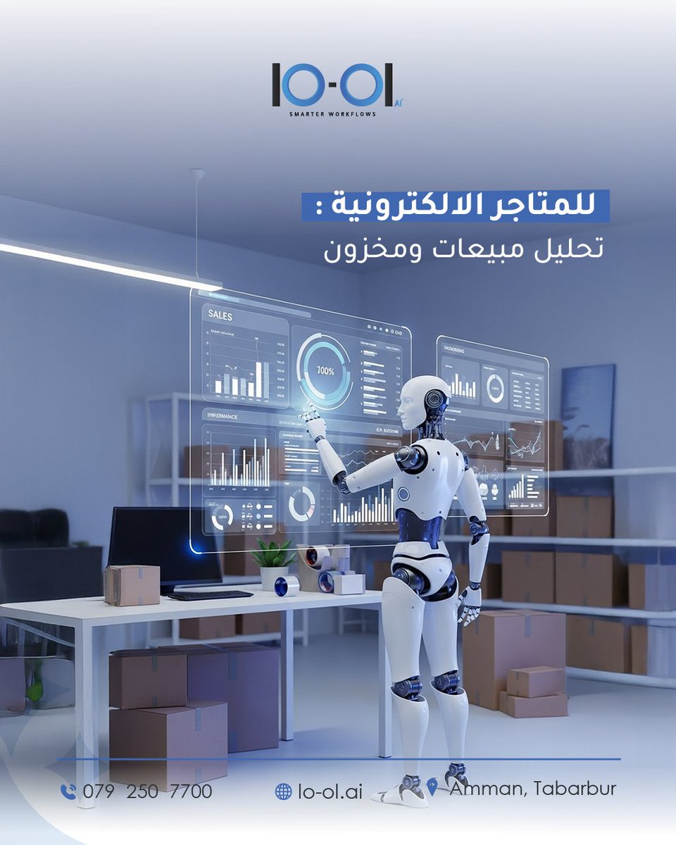 loolai25's tweet image. نظام lo-ol.Ai الذكي يتكيف تلقائيًا مع احتياجات عملك 🤖. للمطاعم يدير الطلبات، للعيادات يجدول المواعيد، وللمتاجر يحلل المبيعات. حل واحد متكامل وذكي يخدم كل القطاعات بفعالية، من التقارير المالية إلى تحليل الحملات.

#loolAi #ArtificialIntelligence #SmartSolutions