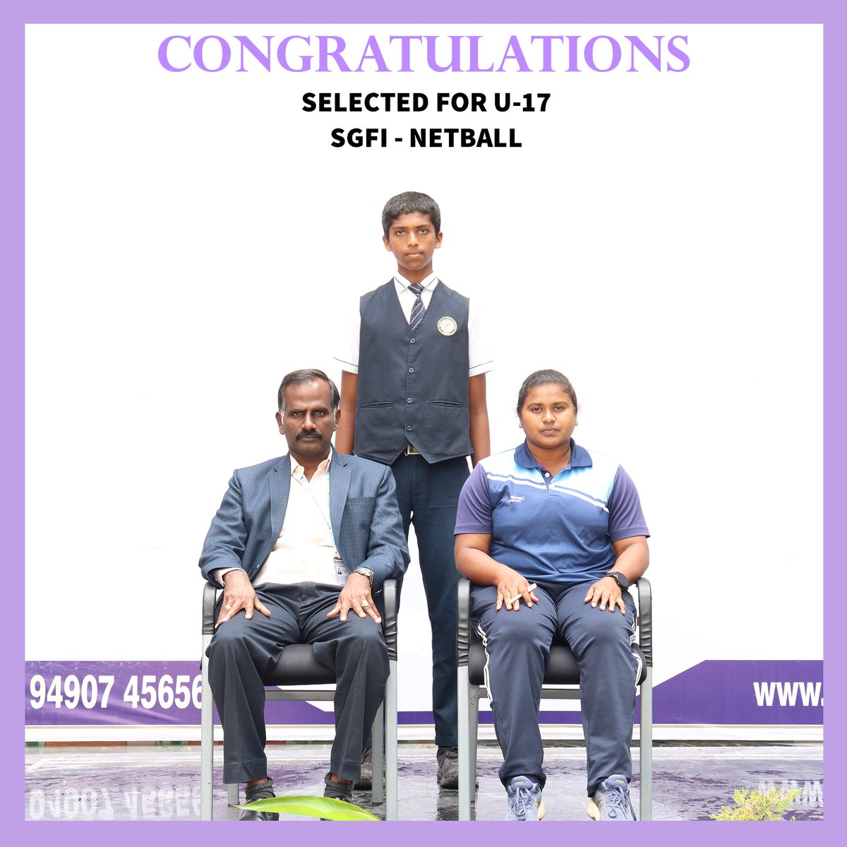MTEMSchool's tweet image. 💥CONGRATULATIONS💥
SELECTED FOR U-17 SGFI-NETBALL 
#school 
#netball #mothertheresacbseschool