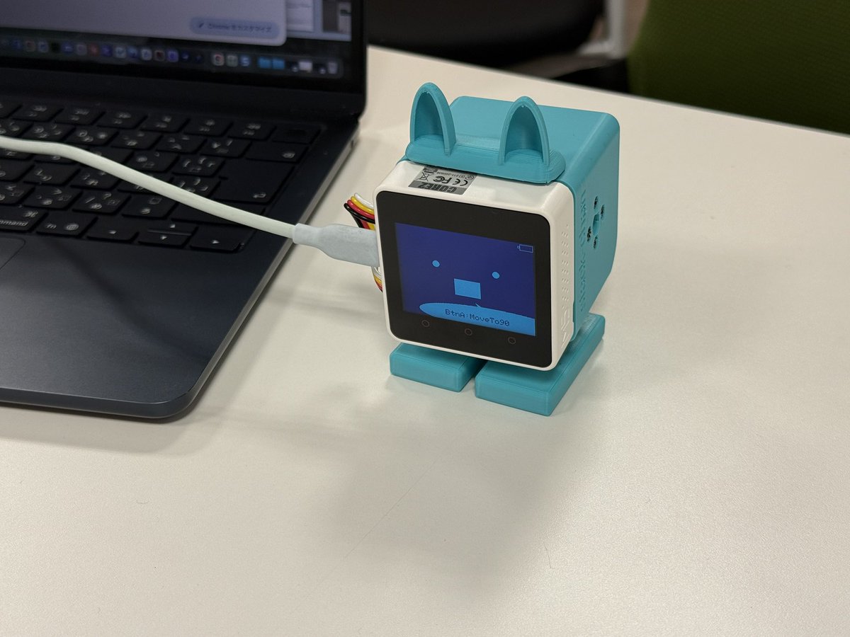 youtoy's tweet image. 今日の「第107回CoderDojoさいたま」には、先日のハンズオンで作った #ｽﾀｯｸﾁｬﾝ を持ち込んでみた！

参加してる子から「カワイイ」「これ欲しい！」というコメントが

#CoderDojo