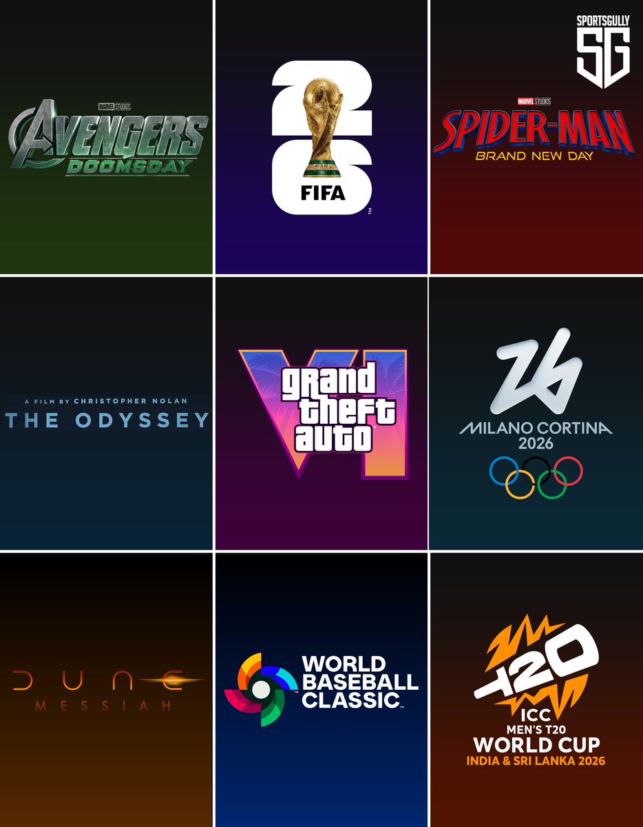 2026 will be CINEMA 🍿