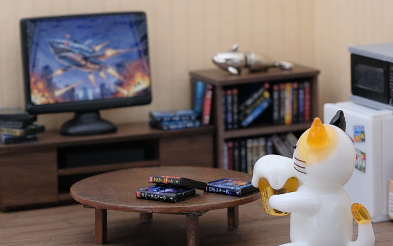 ブログ更新：ミニチュアのDVDを作りました。パッケージを作るのが楽しい。
miniatureglass.ever.jp/miniaturedvd/