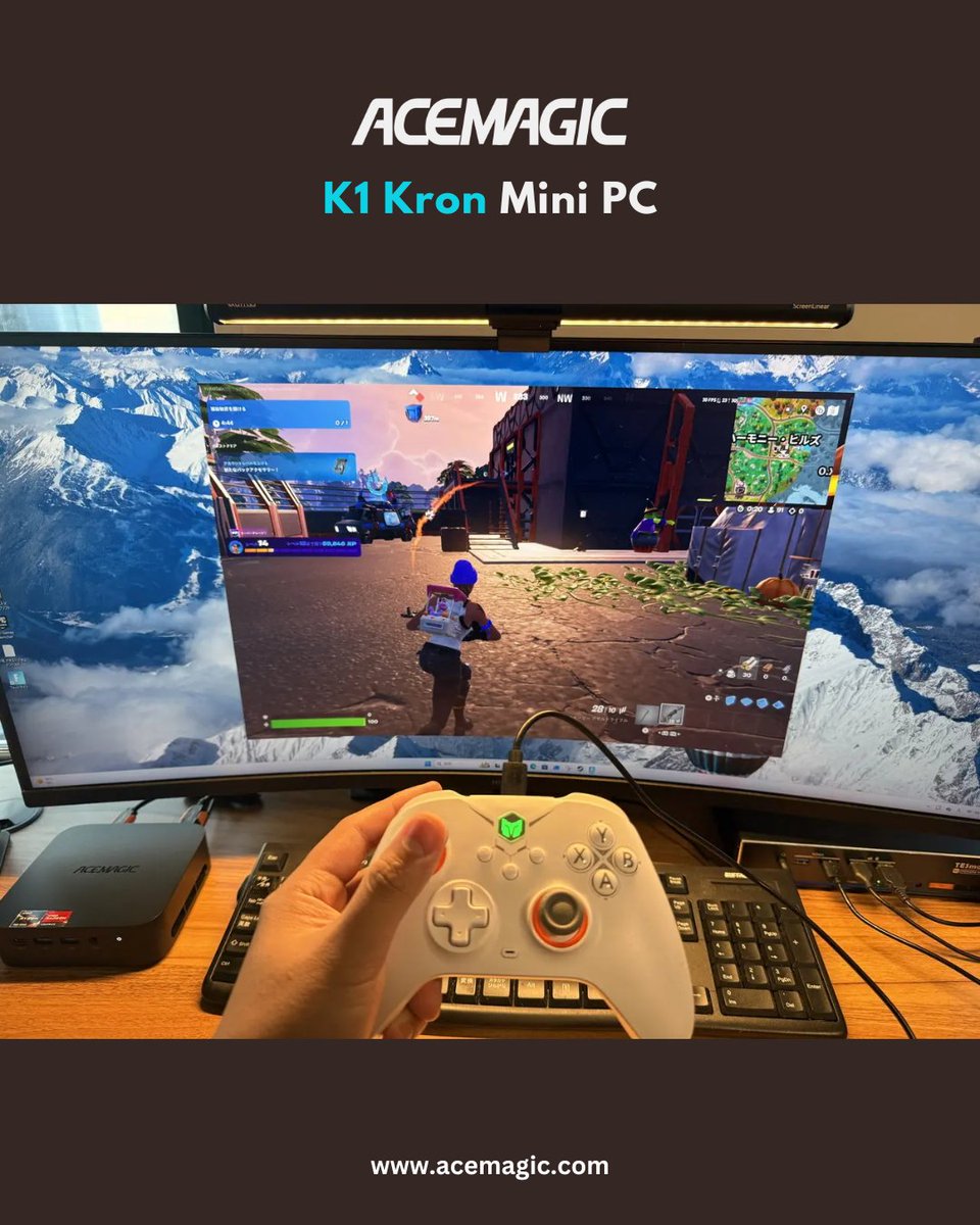 Acemagic_MiniPC's tweet image. 🖥️ ACEMAGIC K1 Mini PC—your sleek solution for work, study, and creative flow 💻⚡ 
AMD Ryzen™ 5 7430U / Intel Core i5-12600H packed into a minimalist design 🤩 🔥 

🛒💨 Limited stock—order today 👉 𝗮𝗰𝗲𝗺𝗮𝗴𝗶𝗰.𝗰𝗼𝗺
🏷️ Use code ACEFAN3 🥳 (Combine with other codes for…