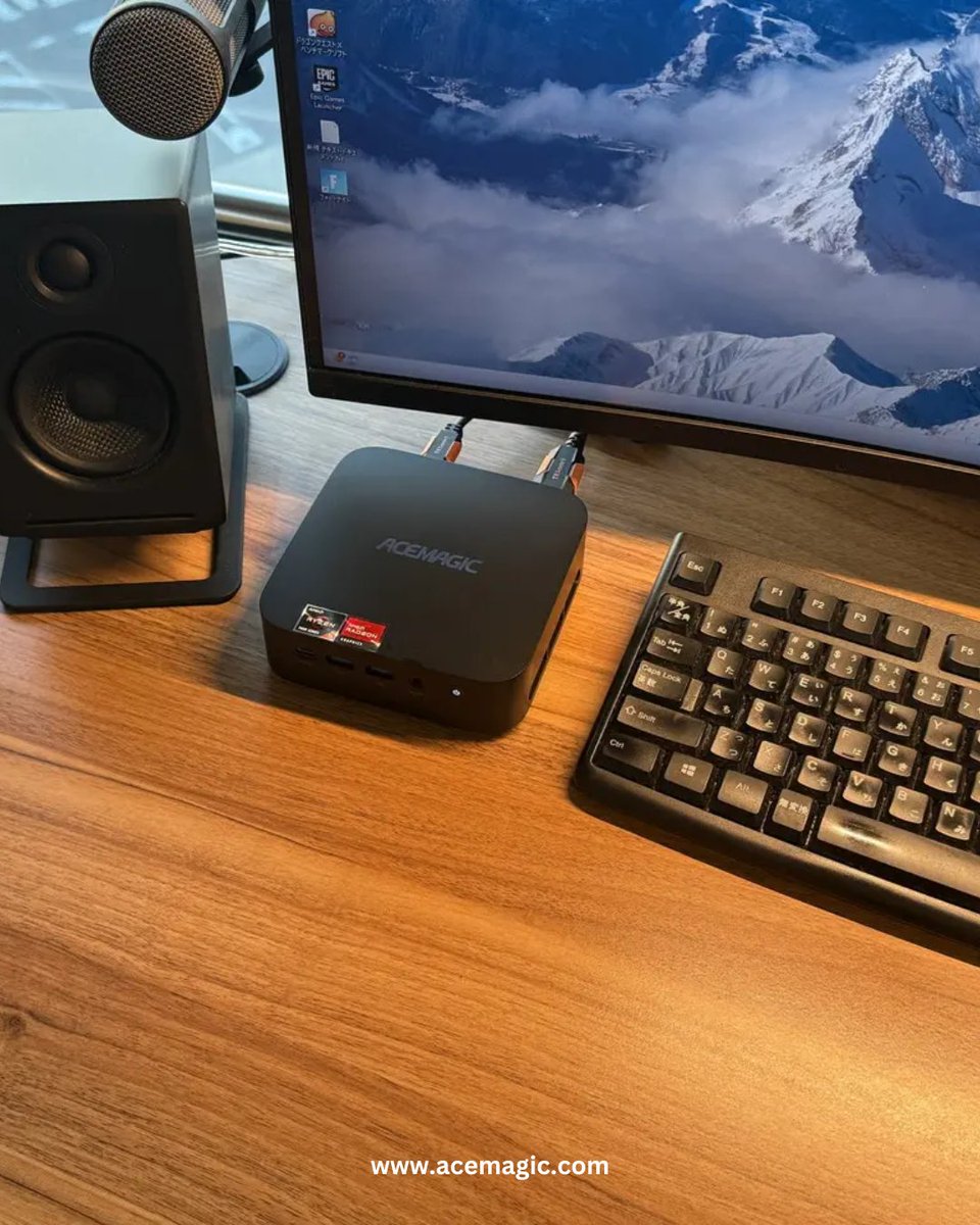 Acemagic_MiniPC's tweet image. 🖥️ ACEMAGIC K1 Mini PC—your sleek solution for work, study, and creative flow 💻⚡ 
AMD Ryzen™ 5 7430U / Intel Core i5-12600H packed into a minimalist design 🤩 🔥 

🛒💨 Limited stock—order today 👉 𝗮𝗰𝗲𝗺𝗮𝗴𝗶𝗰.𝗰𝗼𝗺
🏷️ Use code ACEFAN3 🥳 (Combine with other codes for…