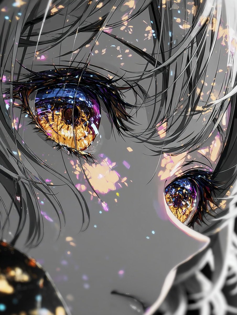 Pastel_Illust_'s tweet photo. 瞳が美しいというのはいいことさ！

そう思わないか？ https://t.co/oHubeCS7DF