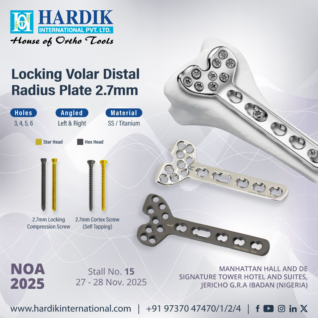 H65105759's tweet image. 𝗟𝗼𝗰𝗸𝗶𝗻𝗴 𝗩𝗼𝗹𝗮𝗿 𝗗𝗶𝘀𝘁𝗮𝗹 𝗥𝗮𝗱𝗶𝘂𝘀 𝗣𝗹𝗮𝘁𝗲 𝟮.𝟳𝗺𝗺

More Information
Call: +91 9737047470/1/2/4
Website : shorturl.at/NpIiy
#hardikinternational #lockingplates #surgicalimplant #medicaldevices #orthopedicimplant #orthopedicinstrument #boneplate