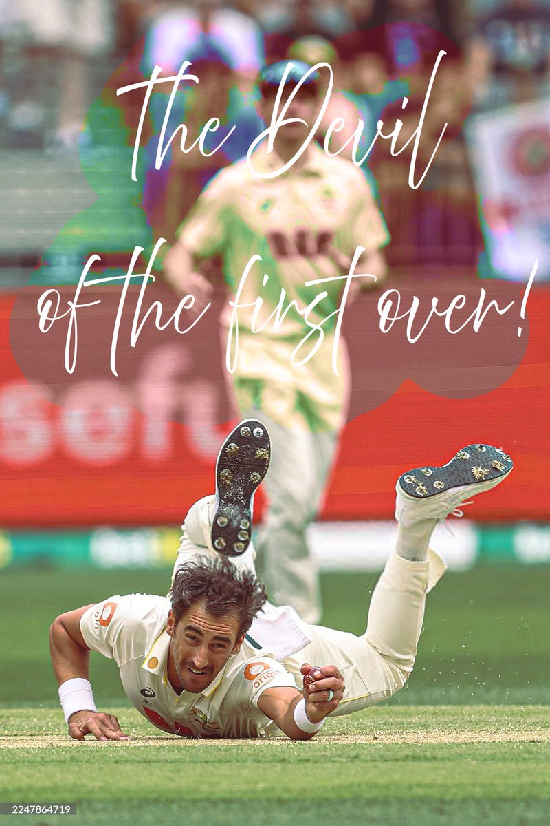 Got to admire Starc for his consistent wicket taking ability early on in the game. 

#Ashes2025