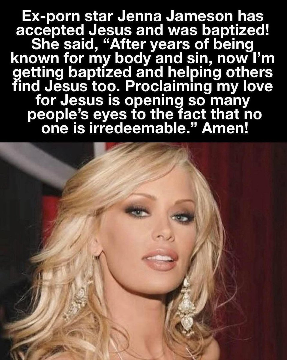Do you believe this? 🤔
Is it possible for someone with her kind of past to find Jesus and proclaim their love for Jesus? 🧐