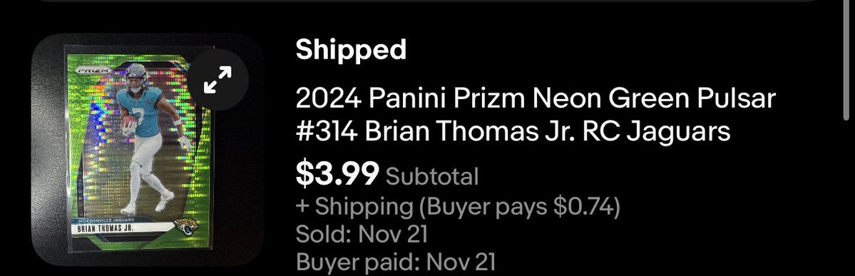 ZeeFlipsRips's tweet image. Gaining some steam, this is by far the most I’ve sold in a given day- brick by brick baby! See below for what sold 😎

I list new cards everyday, please check me out! #TheHobby #SportsCards

ebay.us/m/nqHDrY