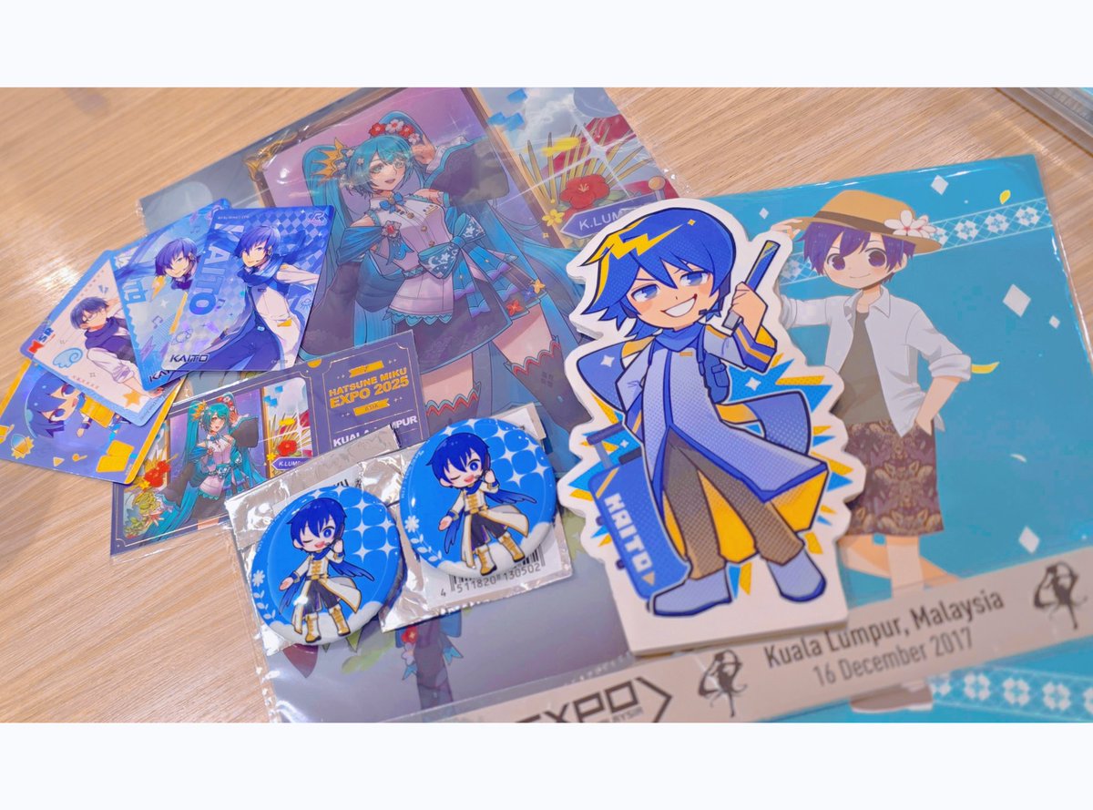 マレーシア限定イラスト大好きだからレプリカチケットの発色良くて最高